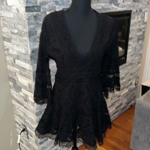 Bloomingdale’s exclusive brand Aqua black lace dress